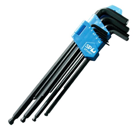 SP - 9PC METRIC BALL DRIVE HEX KEY SET 